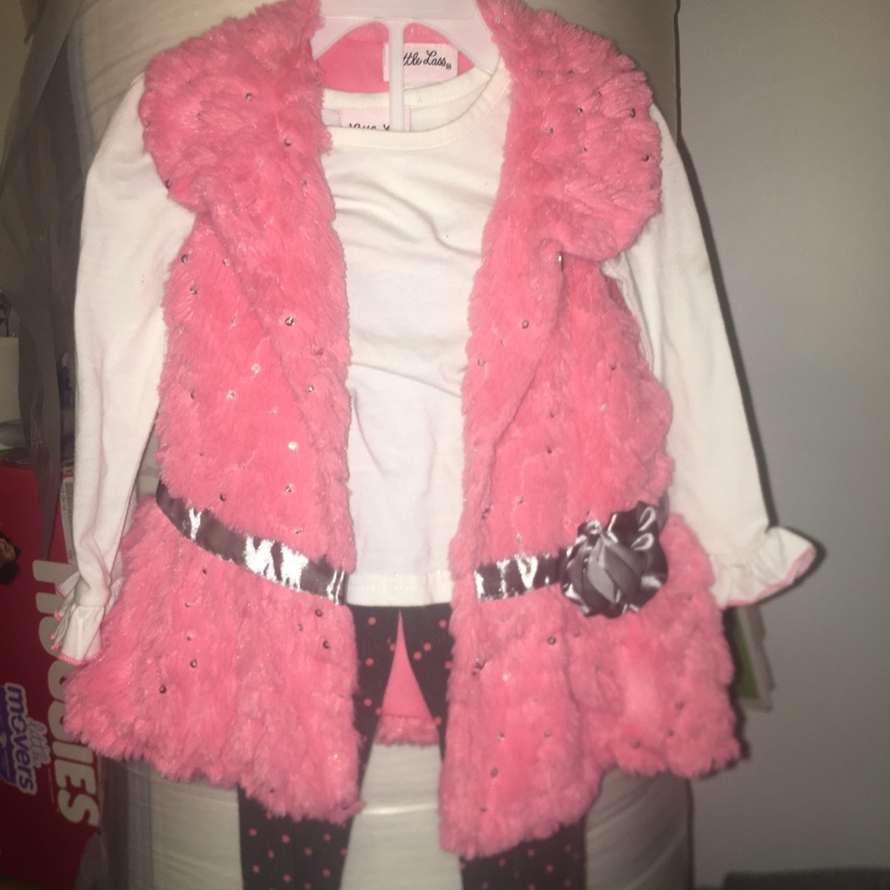 Little Lass Toddler Girl Outfit size 3T